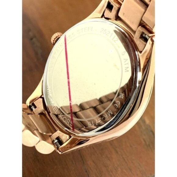 Michael Kors Women\'s Watch MK3716 Quartz Mother of Pearl Dial 33mm Rose Gold main image 7
